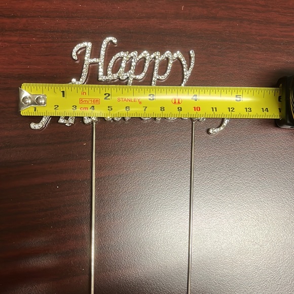 Rhinestone cake topper - Picture 4 of 6